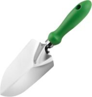 Stainless Steel Garden Spade with Ergonomic Grip for Planting and Soil Cultivation - Image 2