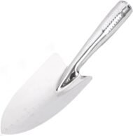 Rust Resistant Stainless Steel Garden Trowel with Ergonomic Grip for Digging - Image 2