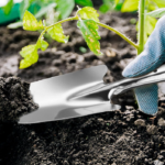 Stainless Steel Garden Hand Trowels with Depth Markers for Planting and Transplanting