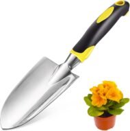Heavy Duty Stainless Steel Garden Trowel for Weeding, Planting and Soil Digging - Image 2