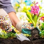 Aluminum Garden Trowel Set with Non-Slip Handles for Digging and Planting