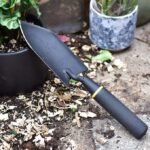 Heavy Duty Carbon Steel Garden Trowel for Planting, Digging and Transplanting