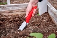 Ergonomic Garden Trowel for Planting, Digging and Transplanting